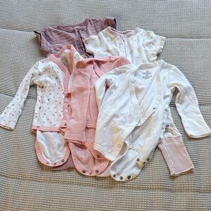 Honest and Cloud Island Company Bodysuits